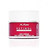 M. Asam Retinol 24h Gesichtscreme gegen Falten (50ml) - Anti Aging Crème mit Retinol - Tagescreme & Nachtcreme Regt die Kollagenproduktion an, Gesichtspflege für jeden Hauttyp