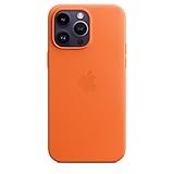 Apple iPhone 14 Pro Max Leder Case mit MagSafe - Orange ​​​​​​​