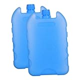 Alasum 12 Stück Teiliges Wiederverwendbarer Kühlakkus für Klimaanlagenventilatoren Mittlere aus Langlebigem Pe Material Auslaufsicher Schnell Gefrierbar Kompakt und Leicht für Zuhause