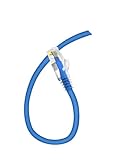 Lysymixs Cat6 Ethernet-Patchkabel, 4,3 m (10 Stück), Cat6-Patchkabel für Rechenzentren, Cat 6 Patchkabel 10G, Netzwerk-Patchkabel für Heim- und Unternehmensnetzwerk, Blau