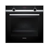 Siemens - Backofen iQ300, 60 x 60 cm, ecoClean, humidClean, schnelles Vorheizen, Edelstahl, HB534AER3