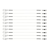 Angelschnur Mit Wirbeln Fluorkohlenstoff Set Für Süßwasser Und Salzwasser Angelschnur