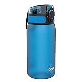 Ion8 Auslaufsichere Kinder Trinkflasche, BPA-frei, Blau