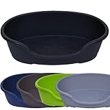 adena Hundekorb Kunststoff 110 cm anthrazit