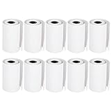 10 Rollen Kamera-Thermodruckpapier, Druckerpapier Passend für Taschendrucker, Fotodruck-Artefakte, Schulbedarf, Kunsthandwerk, Falsche Frage, Fotodruck, Studenten-Taschenwerkzeug