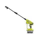 RYOBI 18 V ONE+ Akku-Mitteldruckreiniger RY18PW22A-0, 3in1 Düse, Turbodüse, 15°-Fächerstrahl für die allgemeine Reinigung, ohne Akku & Ladegerät