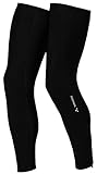 VAUDE Leg Warmer II - Wärmende Beinlinge - Atmungsaktiv, Elastisch, Schnelltrocknend, Klimaneutral, Umweltfreundlich - Ideal für Mehrzweck-Einsatz, black uni