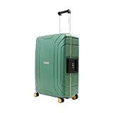 CarryOn Steward Hartschale Reisekoffer L - Koffer Dreipunkt Verschluss TSA (grün, L - 75cm)