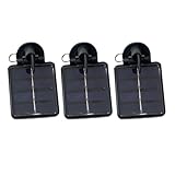 Storage Bag 3pcs Ersatz PVS Panel Mit Rotationsgebühren Konstruktionen Runde/quadratische PVS Panel Für Gartenbeleuchtung Austausch Von Gartenbeleuchtung Für Außenbeleuchtung
