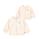 Steiff Wendejacke Sweat EU Größe 92 pearl blush, Outdoor Wende-Jacke, Übergangsjacke, Kinderjacke, 2in1 Wendejacke, warm und bequem, waschmaschinenfest