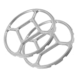 MAGICLULU 2 Stück Stabiles Herdgestell aus Legiertem Rutschfester Topfhalter für Gasherd Kompakter Wok Ring Langlebige Küchenhilfe für Sicheren Halt Gaskocher und Herd