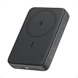 Anker Zolo magnetische Powerbank, kompaktes 10.000mAh Ladegerät mit 30W Max. Schnellladen, kabellos und portabel, hautfreundlicher und robuster Akku, für iPhone 17/16/15 Serie, AirPods und mehr