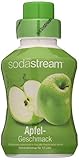 sodastream Sirup Apfel, Ergiebigkeit: 1x Flasche ergibt 12 Liter Fertiggetränk, Sekundenschnell zubereitet und immer frisch, 500 ml (1er Pack) , 1020108491