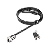 Kensington NanoSaver Laptopschloss für Nano Security Slot in ultradünnen Laptops/Notebooks, mit robuster Cleat Locking Technologie und hoch schnittfestem Karbonstahlkabel, K64444WW