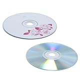 Durlo 50 Stück CD-R-Rohlinge, 700 MB, beschreibbare Discs zum Brennen von Musik, Speichern digitaler Bilder und Daten