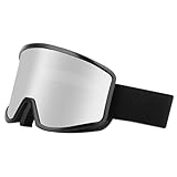 PLCPDM Unisex Skibrille Beschlagfrei Skifahren Snowboarden Schneebrille Radfahren Motorradbrille Für Damen Und Herren