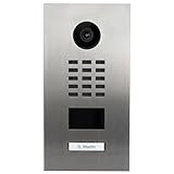 DoorBird D2101V IP Video Türstation | Video-Türsprechanlage mit 1 Ruftaste, RFID, HD-Video, Bewegungssensor, in Edelstahl V2A