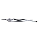 Stangen-Heckenscherenaufsatz, Manganstahl-Aluminium, Leistungsstarker Schneider, Verstellbarer Griffwinkel, Schneider mit Großer Reichweite, für Arbeiten in Großer Höhe (28 * 9mm)
