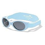 Mausito BABY Sonnenbrille 0-1,5 Jahre Jungen I VERGLEICHSSIEGER Sonnenbrille Baby BPA-frei I 100% UV SCHUTZ I BIEGSAM & verstellbares Band I Europäisches Design Baby Sonnenbrillen