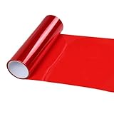 Tönungsfolie Auto,Scheinwerfer Folie,Scheibentönungsfolie Auto Folie Schwarz Glanz,Led Autofolie Glänzend,Rücklichttönungsfolie Aufkleber,Rückleuchten,Nebelscheinwerfer,Wasserdicht Scheinwerfer Rote