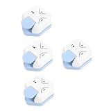 NUOBESTY 4 Stück 3 Verschönerer Scrapbooking Zubehör Scrapbook Zubehör Anfaswerkzeug Kartenherstellungszubehör Eck Scrapbooking Eckstanzer Drei Locher Abs Kunststoff Himmelblau