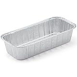 Weber Alu-Topfschalen, 10 Stück, perfekt passend für Weber Smokefire/Summit & Genesis 400er Serie Modelle, Fettauffangschalen, kann auch zum Grillen verwendet Werden - Silber (6498)