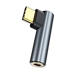 USB C zu 3,5-mm Kopfhörer Adapter,Kopfhörer Adapter USB Typ C auf 3,5mm Klinke Audio Aux Adapter,kompatibel mit Galaxy S Serie, iPad, P40/P30/Mate 30, xiaomi, OnePlus usw