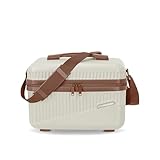 travelite Beautycase Hartschale Handgepäck, Bali, Kosmetikkoffer mit Organizer -und Aufsteckfunktion, 36 cm, 17 Liter
