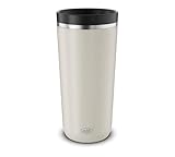 alfi ISO COFFEE MUG PRO, beige matt, Isolier-Trinkbecher 0,38 l, Coffee to Go Becher, Thermobecher Edelstahl, spülmaschinenfest, BPA-frei, hält 6h heiß & 12h kalt, Becher für unterwegs