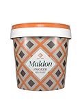 Maldon Sea Salt reine und geräucherte Meersalz Flocken, 500 g Eimer