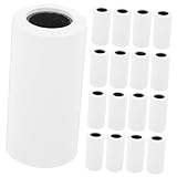FUNNETOYU 80 Rollen Thermopapier Thermal- Quittung Und Maschine Registrieren Hitze Thermoaufkleber-etiketten Papier Für Thermodrucker Thermoetikettenpapier Druckerpapier Thermalpapier Weiß