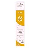 BioAroma: Handgemachter, ökologischer Weihrauch | 12 Stäbchen 100% natürlicher, Veganer Sandelholz-Weihrauch, ICEA-Zertifiziert – 30 bis 40 Minuten pro Stäbchen.