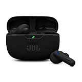 JBL Wave Beam 2, Kabellose Bluetooth-In-Ear-Kopfhörer mit Noise-Cancelling, 40 h Wiedergabezeit, JBL Pure Bass Sound, Smart-Ambient-Technologie und Multipoint-Verbindung, Schwarz