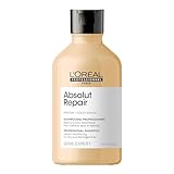 L’Oréal Professionnel | Shampoo, With Protein And Gold Quinoa for Dry And Damaged Hair, Serie Expert Absolut Repair, 300 ml