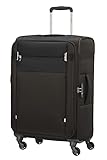 Samsonite Citybeat - Spinner L, Erweiterbar Koffer, 78 cm, 105/113 L, Schwarz (Black)