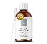 OSAVITA CDL 0,3% Chlordioxid Lösung einsatzfertig - Wirksamkeitstest nach EN1276 & EN13623 - Made in Germany (250 ml)