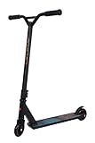 Schildkröt® Stunt Scooter 360, Stuntscooter aus Aluminium, wertiges Einstiegsmodell für die ersten Tricks und Stunts, 100mm PU Räder, Design: Space, 510471, schwarz