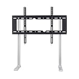 TV Ständer 32 '-55' stehender TV-Standfuß-Punch-freie Desktop-TV-Montagehalterhöhe höhenverstellbar Universal-TV-Ständer mit L-förmigen Fuß, max VESA 600x400mm Fernsehstand (Size : Small)