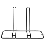 Schramm® Fahrradständer erweiterbar in schwarz Bodenständer freistehend Radständer Standparker Fahrrad Abstellständer Mehrfachständer, Größe:Für 2 Fahrräder