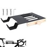 Wandhalterung für Fahrrad, Wandhalterung für Fahrrad, Wandständer für Fahrradhalterung | Halterung für Mountainbike und Rennrad mit Montagezubehör für Garage, Wohnzimmer