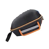 Toyvian 1 Stück wasserdichte Fahrradtasche mit Hartschale Multifunktionale Rücksitztasche für Fahrräder Schnellverschluss Große Kapazität für Geldbörse Handy und Zubehör