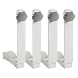 THIETH SHECHETS - Set mit 4 Bett-Befestigungsvorrichtungen | Blechklammern für ABS-Bett, Anti-Slip-Eckbefestigungen, Türen ohne Zug