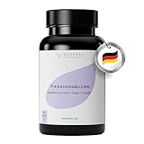 BODERRA Passionsblume Kapseln hochdosiert [180 Stk] - 600mg 5:1 Passionsblume Extrakt entspricht 3000mg Passiflora Incarnata je Tagesdosis - 100% VEGAN - ABGEFÜLLT & LABORGEPRÜFT IN DEUTSCHLAND