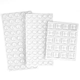 Gummipuffer Transparent,moinkerin 120 Stück Schutzpuffer...