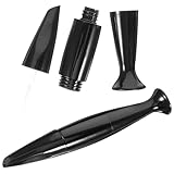 TOVINANNA Nagelstift Diamantgel Pinsel Applikator 2 Stück Kunststoff Transparent Tragbarer Nagelkleber und Nagelpflegeöl Behälter für Nailart und Nageldesign