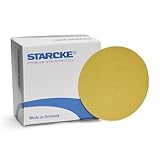 STARCKE® Schleifscheiben 150mm Klett - Langlebig - MADE IN GERMANY [50x/100x] - ungelochte Exzenterschleifer 150mm Schleifscheiben - für Holz, Farbe, Lack, Spachtel, Kunststoff (P240,100x)