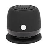 SPYMINNPOO Magnetlautsprecher, Mini wasserdichte IPX6 -Lautsprecher mit RGB -Lichtern, TWS -Stereoanlage und Händen -freie Anrufe (Black)