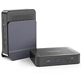 Wifujoy Mini PC Windows 11 Pro-MIPOWCAT Series Mini Computer N5100 with 256GB SSD Expandable to 2TB via 2.5' mSATA HDD, Mini Gaming PC with 8GB DDR4 RAM, HDMI, VGA, Gigabit LAN, USB 3.0, Black, JK06