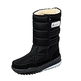 Winterstiefel Herren Wasserdicht Warm Gefüttert Winterschuhe Verdickte Schneestiefel rutschfest Outdoor Wanderschuhe Trekkingschuhe Stiefel Herren Winter Boots