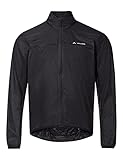 VAUDE Fahrradjacke Matera Air Jacket schwarz, ultraleichte Windjacke Herren 150 g, wasserabweisende Windjacke Rennrad Herren, winddichte & atmungsaktive Sportjacke – XXL